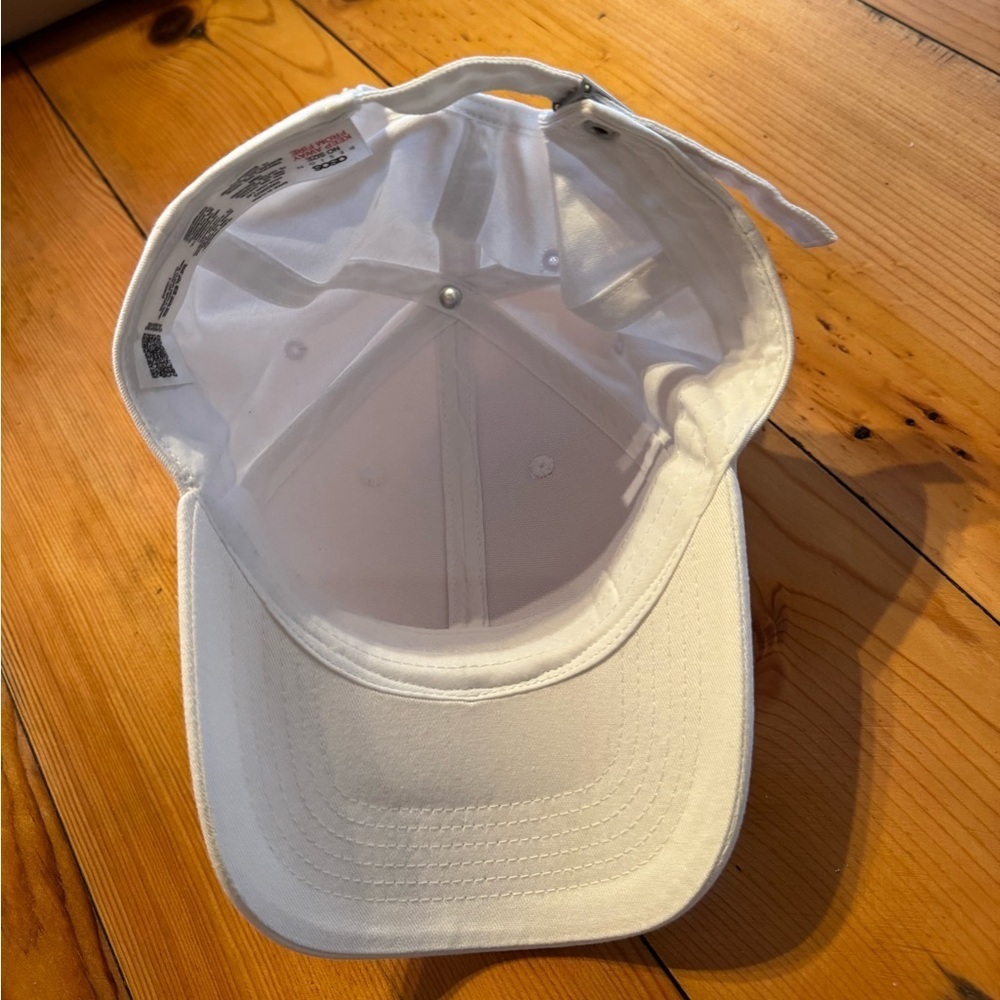 ASOS Design White Baseball Cap Hat - Picture 3 of 4